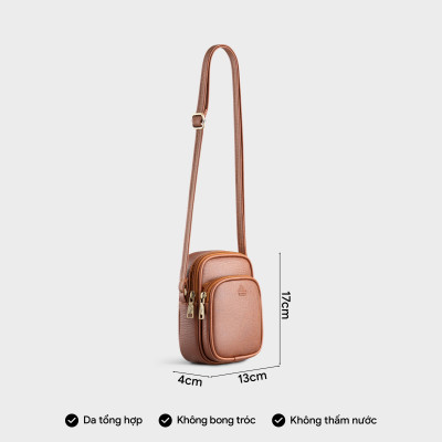 Túi Lata ( Thời trang nữ đựng điện thoại mini - Túi đeo chéo da HN117 )