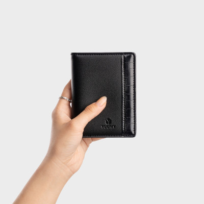 Ví Yuumy ( Thời trang nữ dáng đứng gập đôi tiện dụng - Ví da Seasand YV96 )