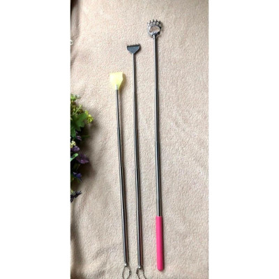 (Hàng New) Cây Gãi Lưng Hợp Kim Hình Móng Tay Gai Gãi Đã Ngứa Loại Tốt Có Thể Thu Gọn Kéo Dài 60cm Bất Kỳ Đâu Loại Tốt