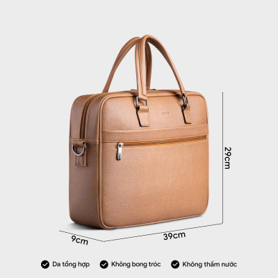 Cặp công sở Trita ( Thời trang nam đa năng - Cặp da TCA19 )