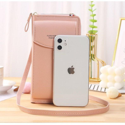 (New) Ví nữ dài cầm tay dây đeo chéo thời trang nhiều ngăn tiện dụng (Có Sẵn Hàng) (được chọn mẫu) Loại Tốt