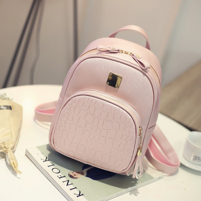 Balo Nữ Cao Cấp, Balo Nữ Họa Tiết Da Cá Sấu Vải Nylon Chống Thấm, Nhiều Ngăn Rộng Rãi Tiện Dụng, Balo Đi Chơi, Du Lịch, Dã Ngoại 