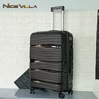Vali NiceVilla Nhựa Dẻo PP Chống Sốc Chống Va Đập Size 20inch & 24inch & 28inch