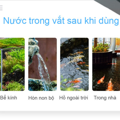 Đèn UV 5W 7W 9W 11W diệt khuẩn, rêu tảo bể cá cảnh trong 7 ngày cao cấp Sterilization King