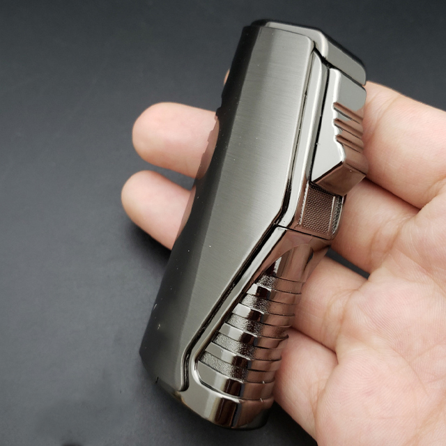 Vỏ Hộp Quẹt Bật Lửa Khò 3 Tia COB 581 Thiết Kế Nhỏ Gọn Độc Lạ Lửa Khò Mạnh Mẽ - Dùng Gas Cao Cấp