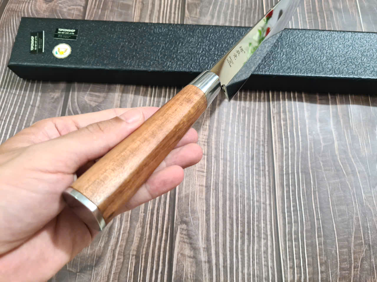 DAO - DAO BẾP NHẬT BẢN SASHIMI THÉP NHẬT MÃ ADT129 VNS
