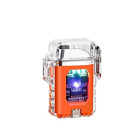 Vỏ Hột Quẹt Bật Lửa Sạc Điện USB K30 Tia Lửa Điện Plasma Chống Nước Cực Tốt - Full Hộp Đựng