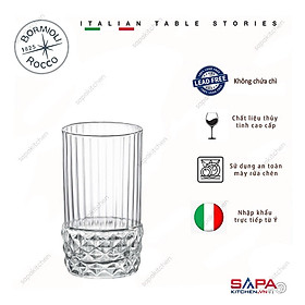 Bộ 6 ly thủy tinh cao cấp America20s 80ml - Bormioli Rocco - Italy