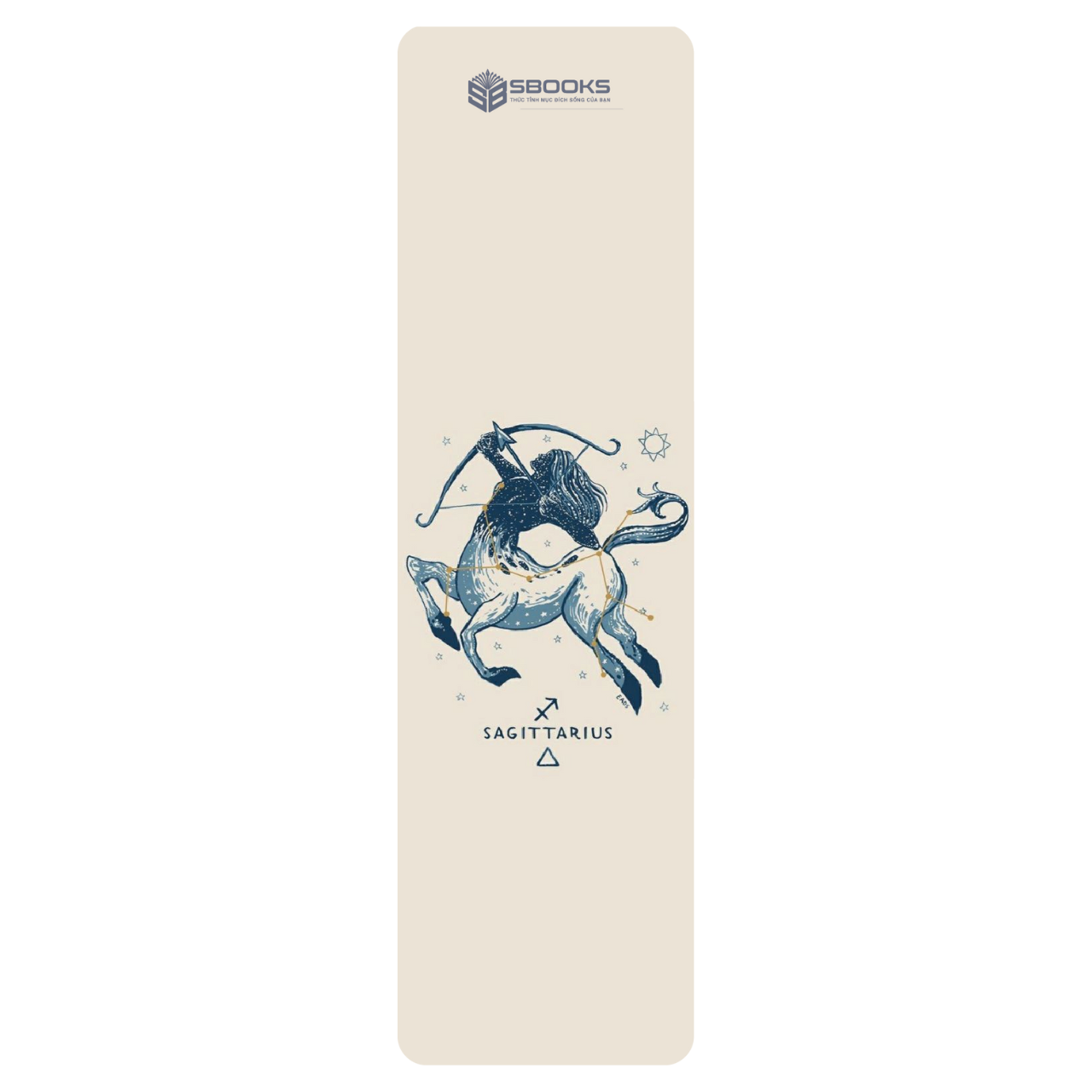 6 Cái Bookmark Kẹp Sách, Dấu Trang Hoạ Tiết Cung Hoàng Đạo (Màu Trắng) - SBOOKS