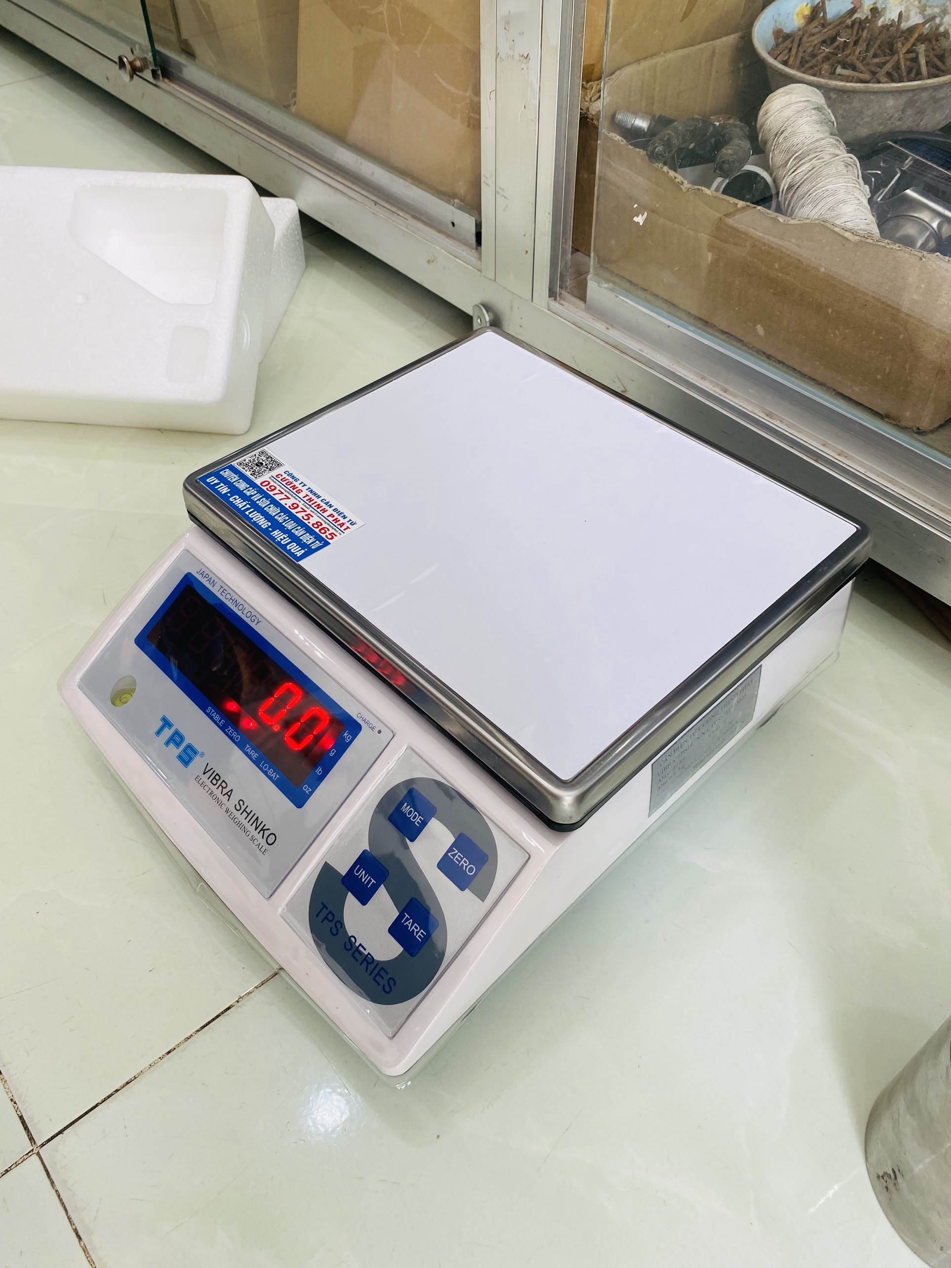 Cân điện tử VIBRA TPS15 15kg