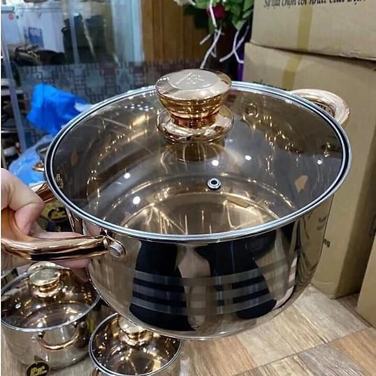 BỘ NỒI ĐỨC 6 MÓN 5 lớp LOẠI 1
