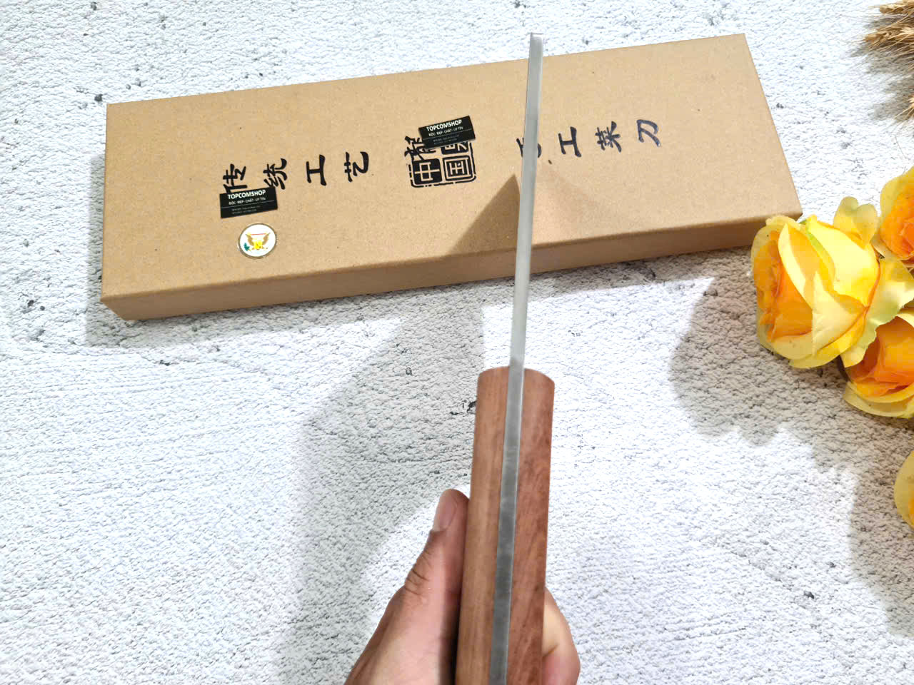 DAO NHẬT BẾP AZUCHI - DAO BẾP NHẬT CHUYÊN CHẶT MÃ DT121