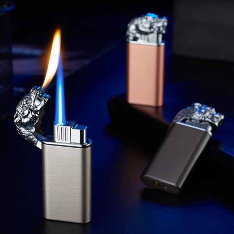 Vỏ Hột Quẹt Bật Lửa Gas 2 Chế Độ Lửa Khò Và Lửa Ngọn BK872 - Nhiều Màu