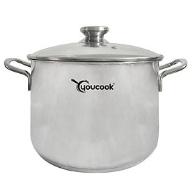 Nồi Inox 3 Đáy  You Cook Thân Cao 28 cm
