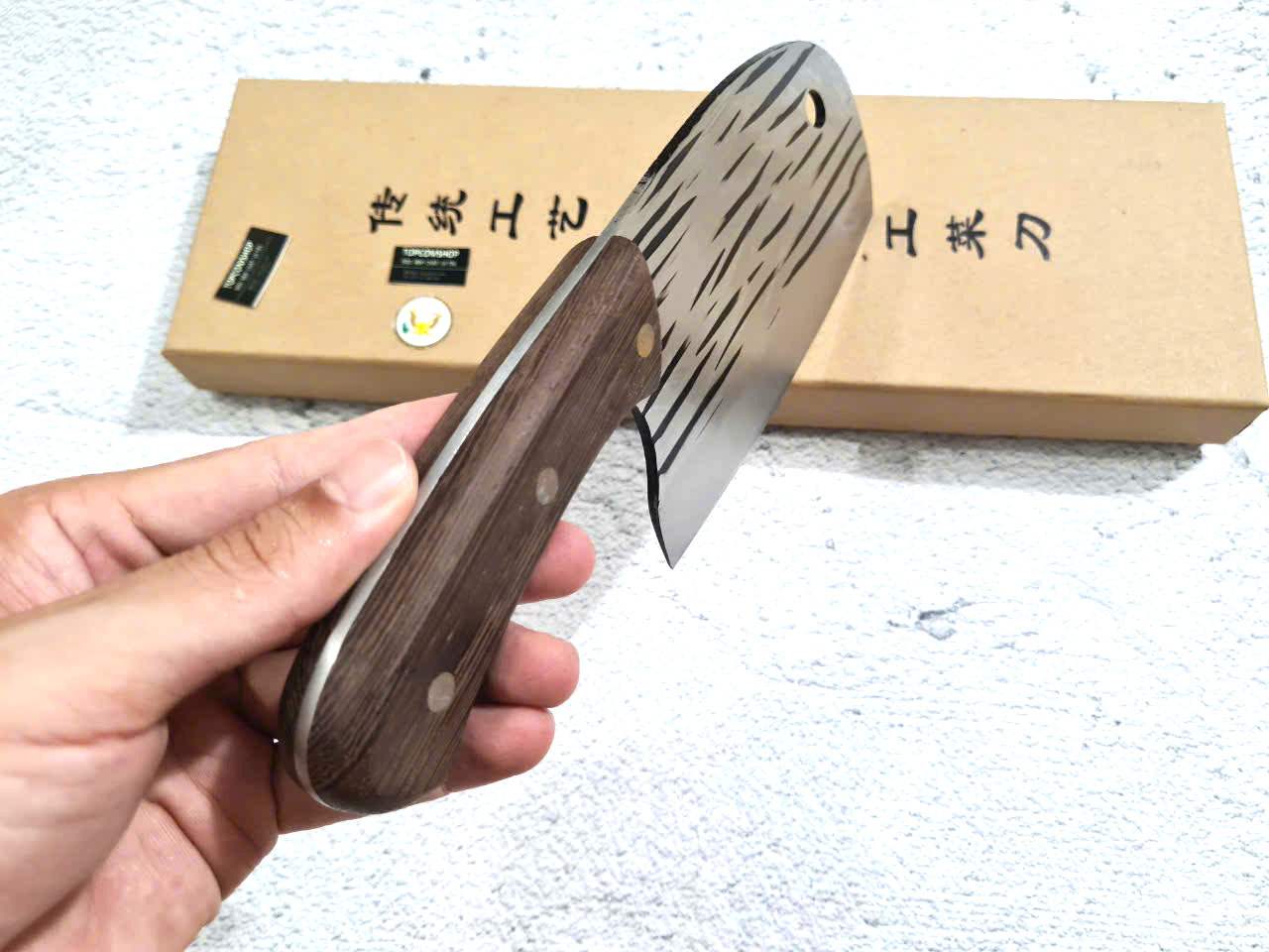 DAO BẾP THÁI CHẶT KHÔNG RỈ XỊN MÃ A3 TR5 NTVN