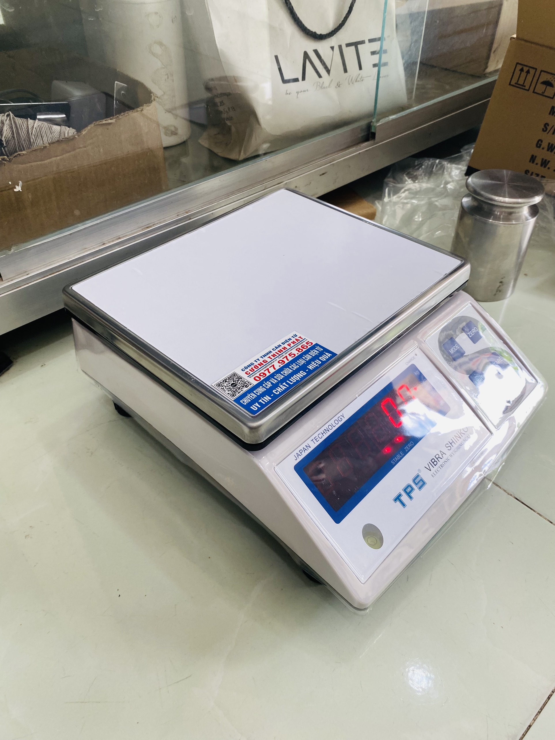 Cân điện tử VIBRA TPS15 15kg