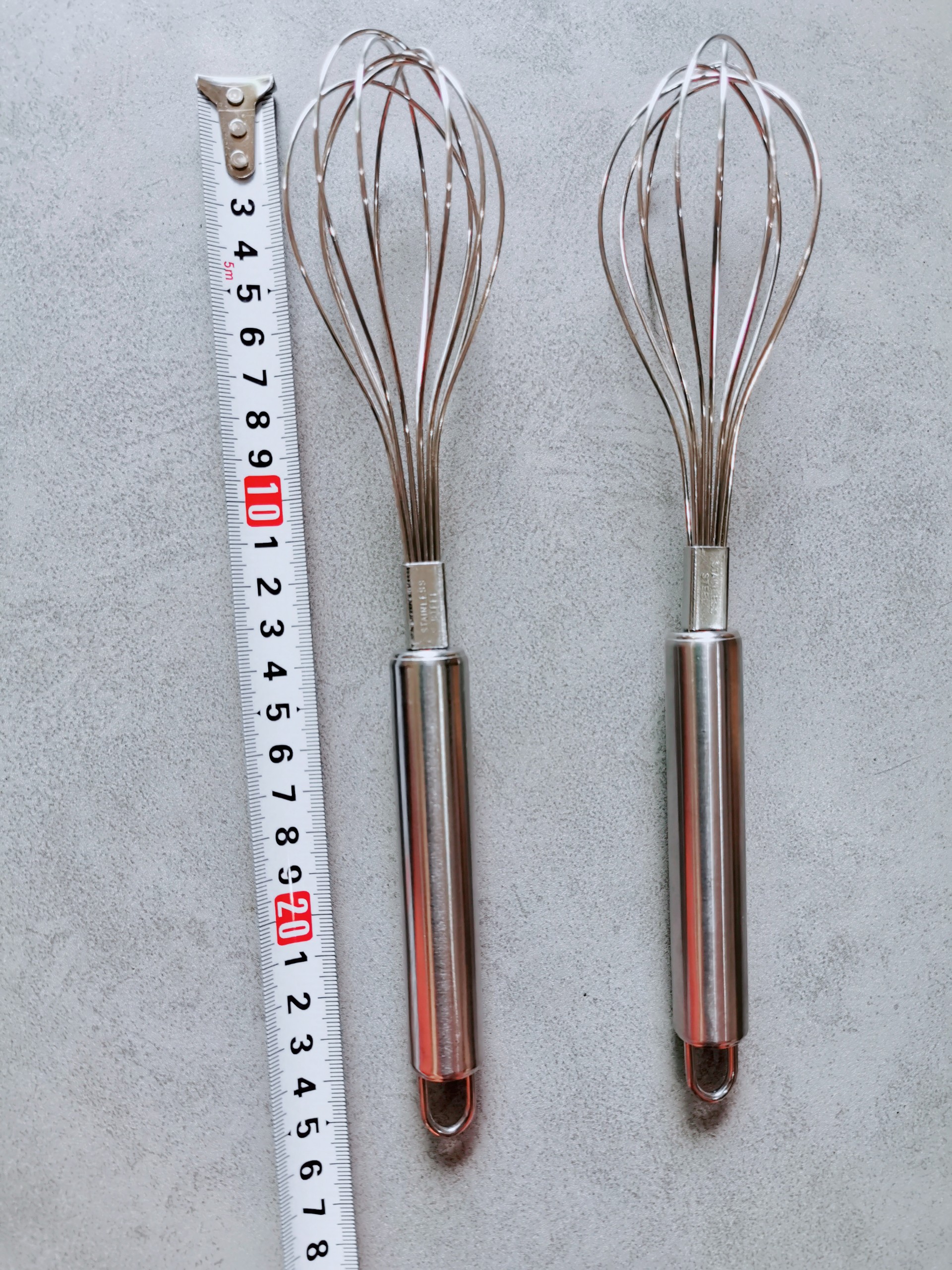 BỘ 2 CÂY ĐÁNH TRỨNG INOX