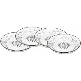 BỘ ĐĨA PHA LÊ GODINGER DESSERT PLATES, 4 ĐĨA