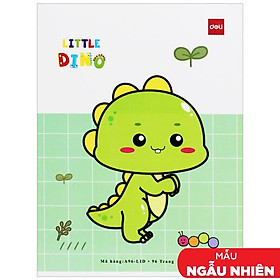 Tập Học Sinh - 4 Ô Ly Vuông - 96 Trang 80gsm - Deli CNA96-LID (Mẫu Bìa Giao Ngẫu Nhiên)