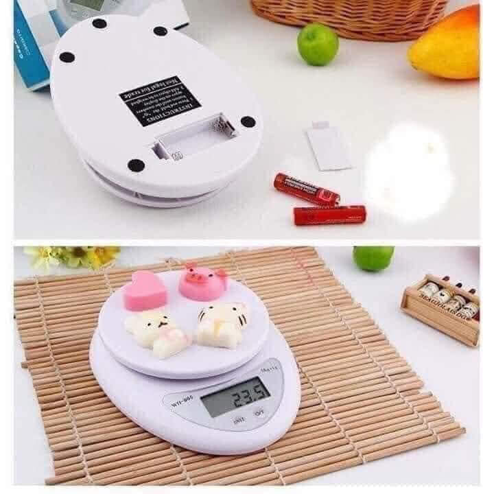 Cân Điện Tử Nhà Bếp, Cân Điện Tử Mini 0.001-5kg Chia Thực Phẩm Nhà Bếp Dễ Dàng Chính Xác