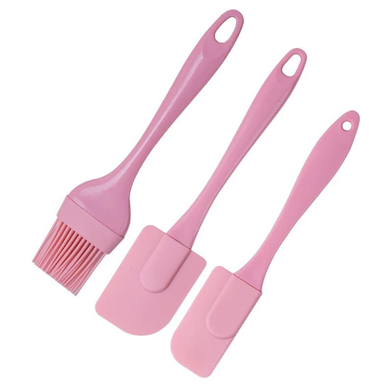 Bộ 3 dụng cụ làm bánh nấu ăn nhà bếp chất liệu silicon chịu nhiệt cao cấp