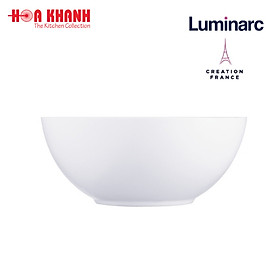 Tô Thủy Tinh Luminarc Diwali Trắng 18cm cường lực, kháng vỡ - 1 cái - N3975