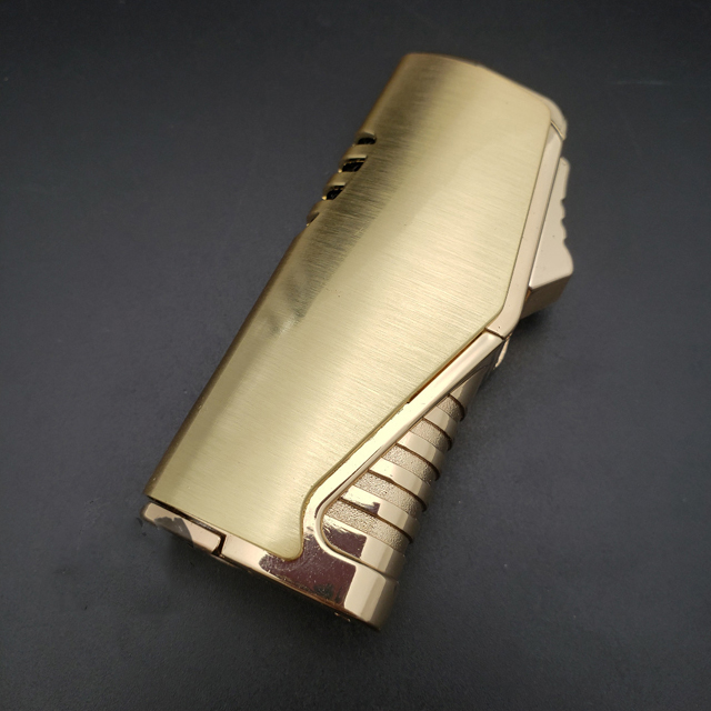 Vỏ Hộp Quẹt Bật Lửa Khò 3 Tia COB 581 Thiết Kế Nhỏ Gọn Độc Lạ Lửa Khò Mạnh Mẽ - Dùng Gas Cao Cấp