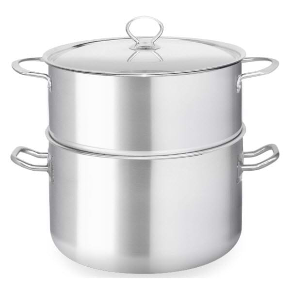 BỘ NỒI INOX 3 ĐÁY SATO ST03-30H (KÈM XỬNG HẤP) - Hàng chính hãng