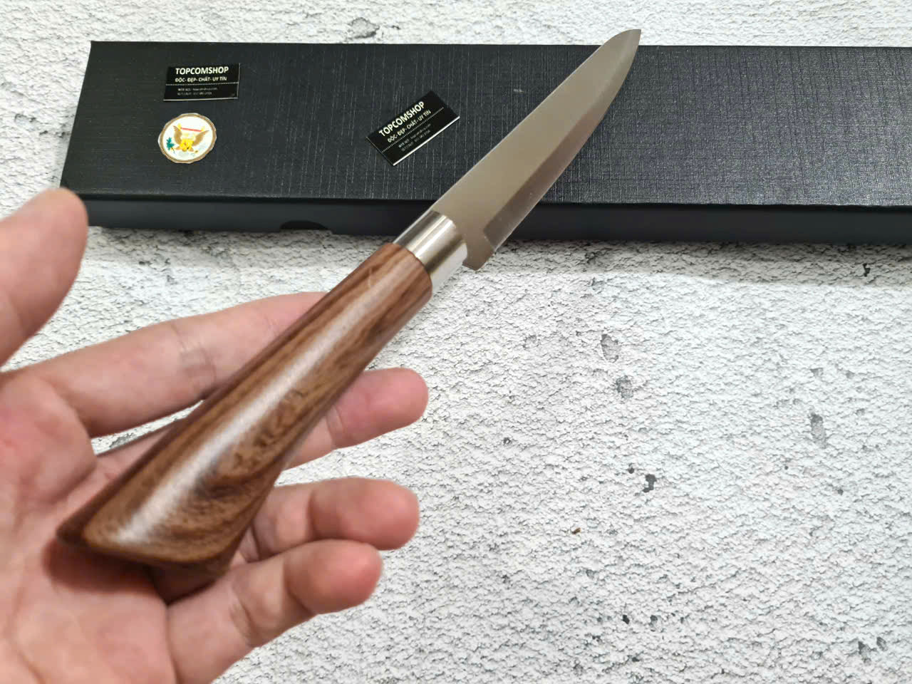 DAO BẾP ĐA NĂNG CẮT, GỌT RAU CỦ QUẢ MÃ QDT166