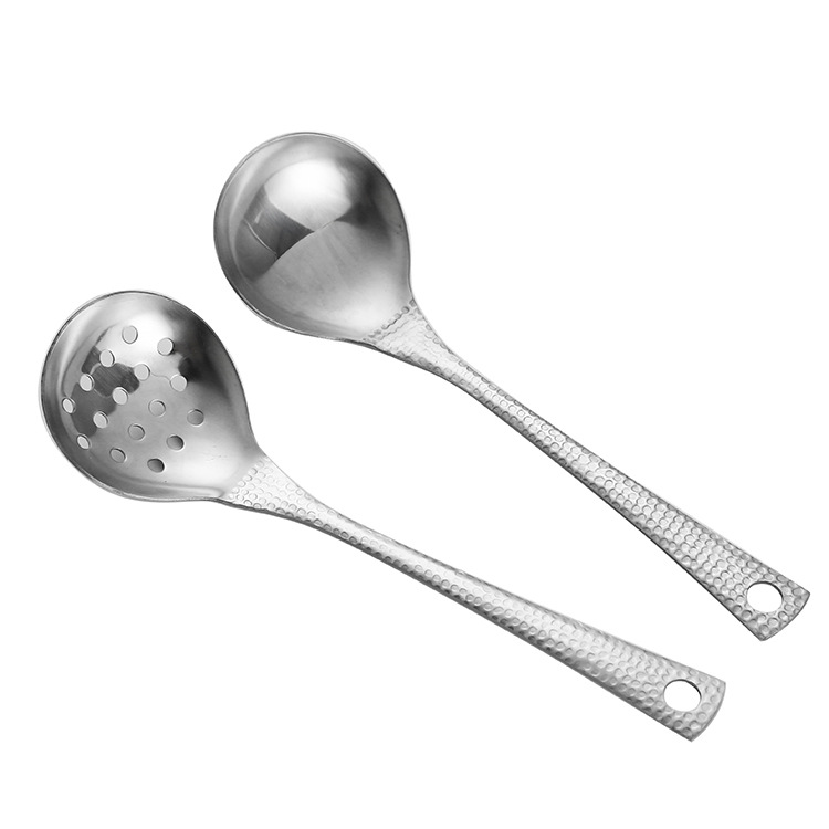 Thìa muỗng vá mui chất liệu inox không gỉ cao cấp phù hợp ăn lẩu và các món nước