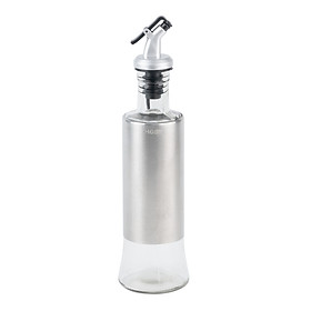 Chai đựng dầu ăn gia vị 350ml thủy tinh bọc inox 304 Hobby home decor BDN350