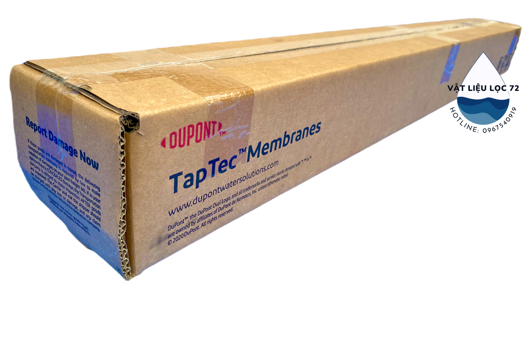 Lõi lọc Dupont TAPTEC LCHF 4040 - Màng Lọc Thẩm Thấu Ngược (RO) Thương hiệu Dupont