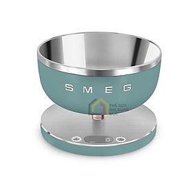 Cân Tiểu Ly Điện Tử Smeg KSC01EGMWW Tối Đa 5kg Màu Xanh Ngọc Lục Bảo Emerald Green Hàng chính hãng