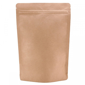Combo 3kg túi giấy Kraft zipper size 15x22cm