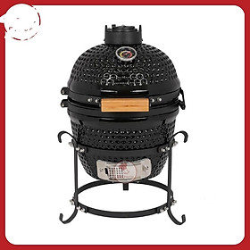 Lò nướng gốm than xông khói Kamado 12.6inch Hàng chính hãng