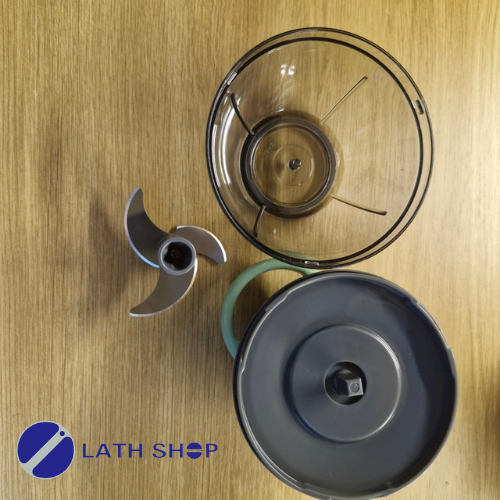 Dụng Cụ Xay Tỏi, Hành, Ớt Mini Cầm Tay LocknLock CKS326 -170ml - 3 Lưỡi Dao - Hàng Chính Hãng