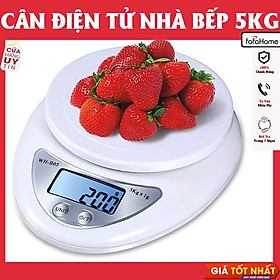 Cân Tiểu Ly Điện Tử Nhà Bếp Mini Định Lượng Từ 1gram Đến 5kg Làm Bánh Cân Thực Phẩm