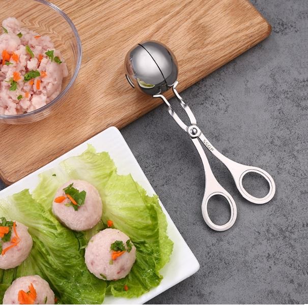 Dụng cụ làm thịt viên inox -18cm 82g
