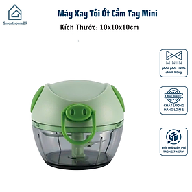 Máy Xay Tỏi Ớt Cầm Tay Mini Hình Mặt Lợn Kute – Xay Gia Vị Tiện Lợi Với 2 và 3 Lưỡi Dao - HÀNG CHÍNH HÃNG MINIIN