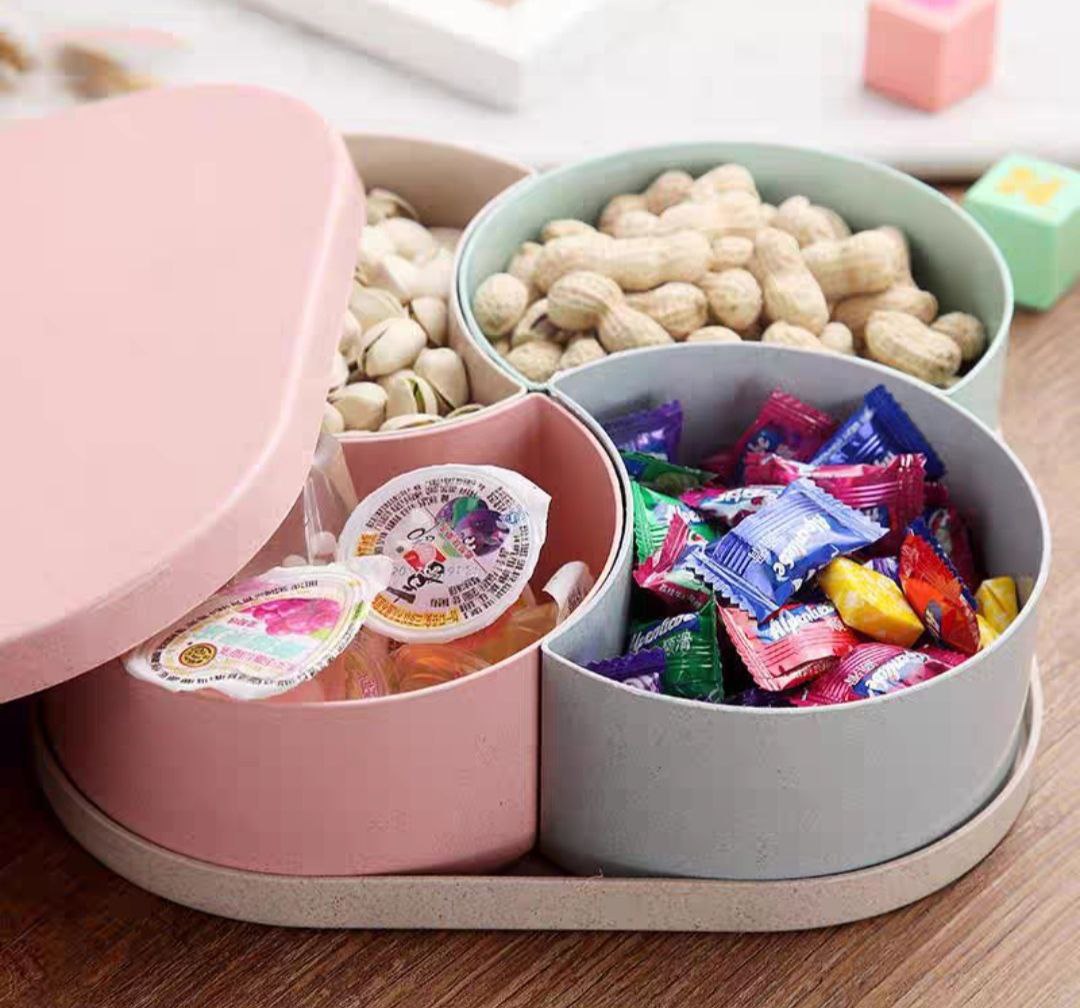 KHAY ĐỰNG MỨT TẾT NHẬT NHIỀU NGĂN KIỂU DÁNG ĐỰNG ĐƯỢC NHIỀU BÁNH KẸO TRÁI CÂY GỌN NHẸ