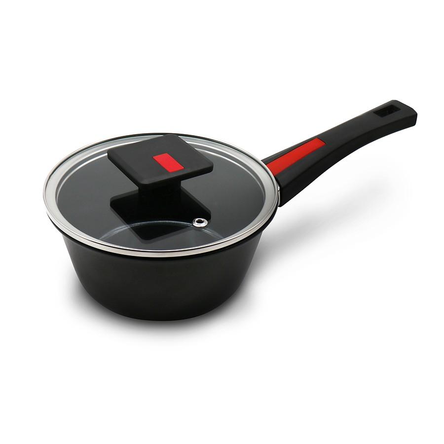 Bộ nồi đáy từ hợp kim nhôm phủ PTFE Kims cook chống dính 2 mặt