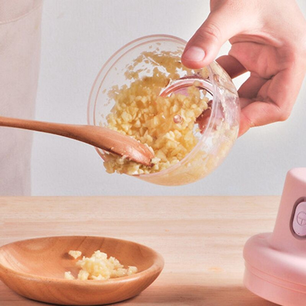Máy xay tỏi ớt mini , xay thực phẩm , tiện lợi , đa năng sạc điện ,đơn giản dễ sử dụng và tiện lợi