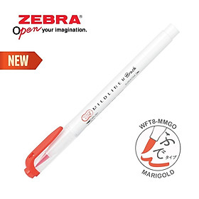 Viết Dạ Quang Zebra Mildliner Brush đầu cọ 10 MÀU MỚI 