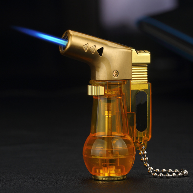 Vỏ Hột Quẹt Bật Lửa Hộp Quẹt Khò Gas 1 Tia Kiêm Móc Khóa Tiện Lợi HB802 Thiết Kế Đẹp Độc Lạ - Giao Màu Ngẫu Nhiên