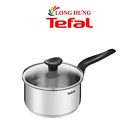 Nồi cán dài/quánh Inox Tefal Duetto Plus 16cm x 1.5L G7192836 - Hàng chính hãng