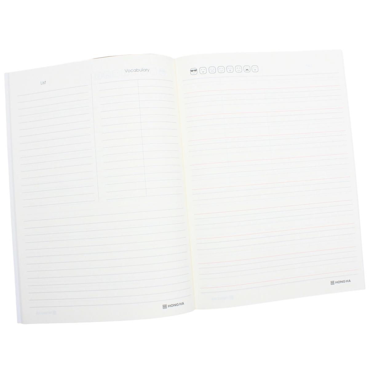 Tập Gáy Ghim Study Language - Tiếng Anh, Đức, Nga, Pháp - 80 Trang 70gsm - Hồng Hà 1464 (Mẫu Bìa Giao Ngẫu Nhiên)