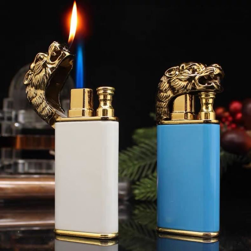 Vỏ Hột Quẹt Bật Lửa Gas 2 Chế Độ Lửa Khò Và Lửa Ngọn BK872 - Nhiều Màu