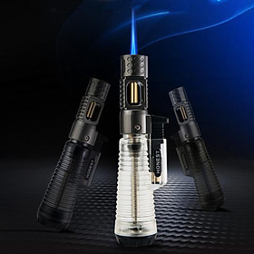 Vỏ Hột Quẹt Bật Lửa Khò 1 Tia Honest 490 Đẹp Độc Lạ Lửa Khò Mạnh Mẽ - Dùng Gas Cao Cấp