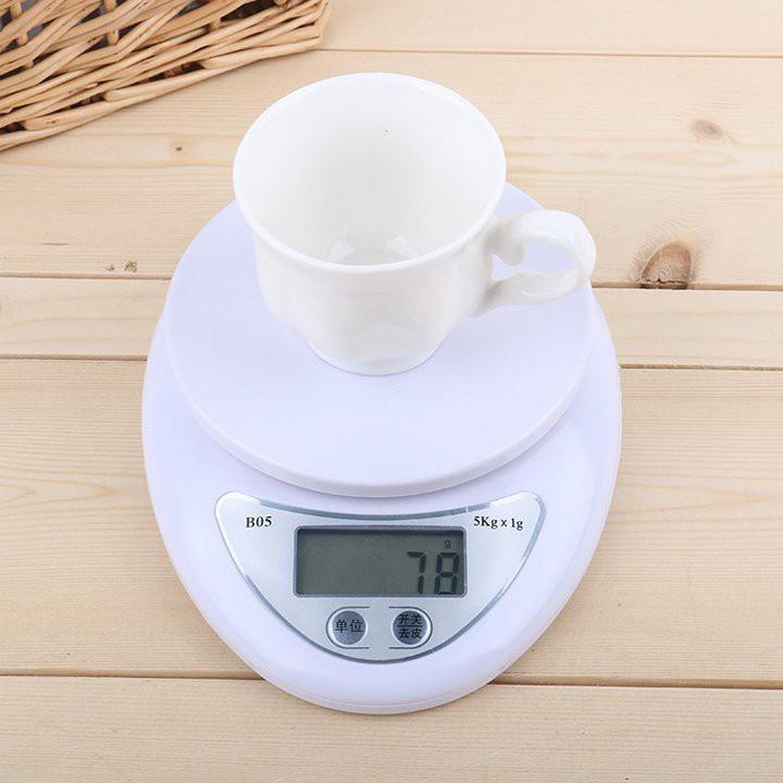 Cân điện tử mini cân điện tử nhà bếp - cân nhà bếp 5kg