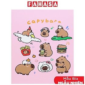 Tập Học Sinh Capybara - 4 Ôly - 96 Trang 100gsm - The Sun (Mẫu Màu Giao Ngẫu Nhiên)